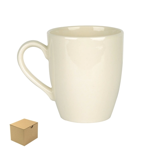 Krem PORSELEN KREM RENK KUPA BARDAK