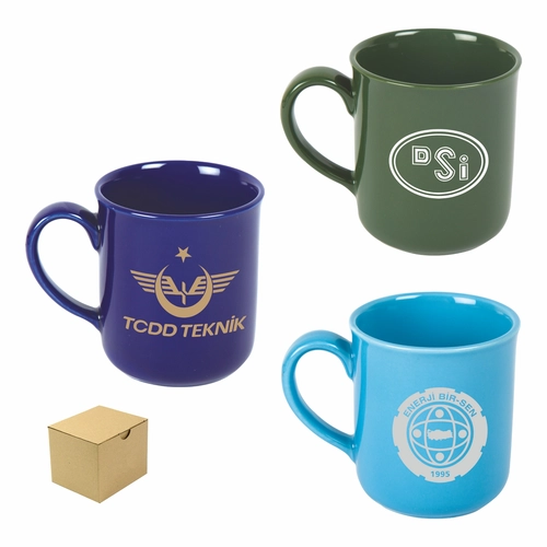 Lacivert PORSELEN KUPA BARDAK