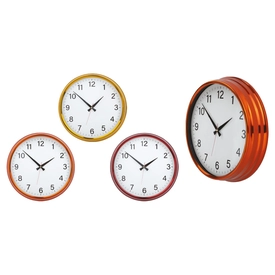 Renkli Krom Duvar Saati Ø 430 mm