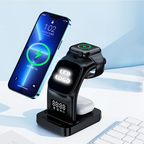 SİYAH Wireless Şarj İstasyonu