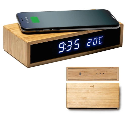 AHŞAP Bambu Wireless Şarj Cihazı