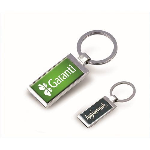 30100 Tek Taraflı Metal Anahtarlık