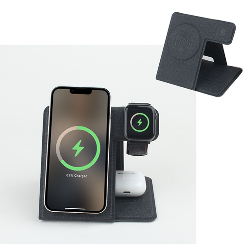 SİYAH Wireless Şarj İstasyonu