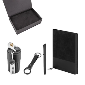 Kalem & Defter & Anahtarlık & Termos Set