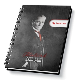 GAZİ TARİHLİ AJANDA (17X24 CM)